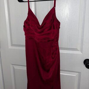 Bridesmaid dress - burgundy